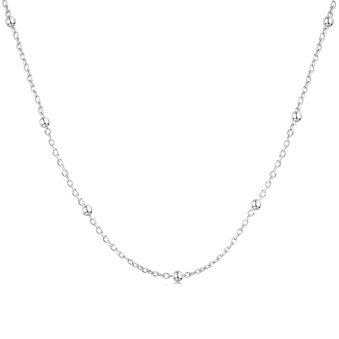 [Amore]Small Bead Clavicle Chain Simple Necklace