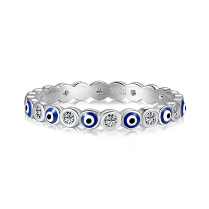 [Amore]Sparkling Vibrant Round Shape Daily Ring