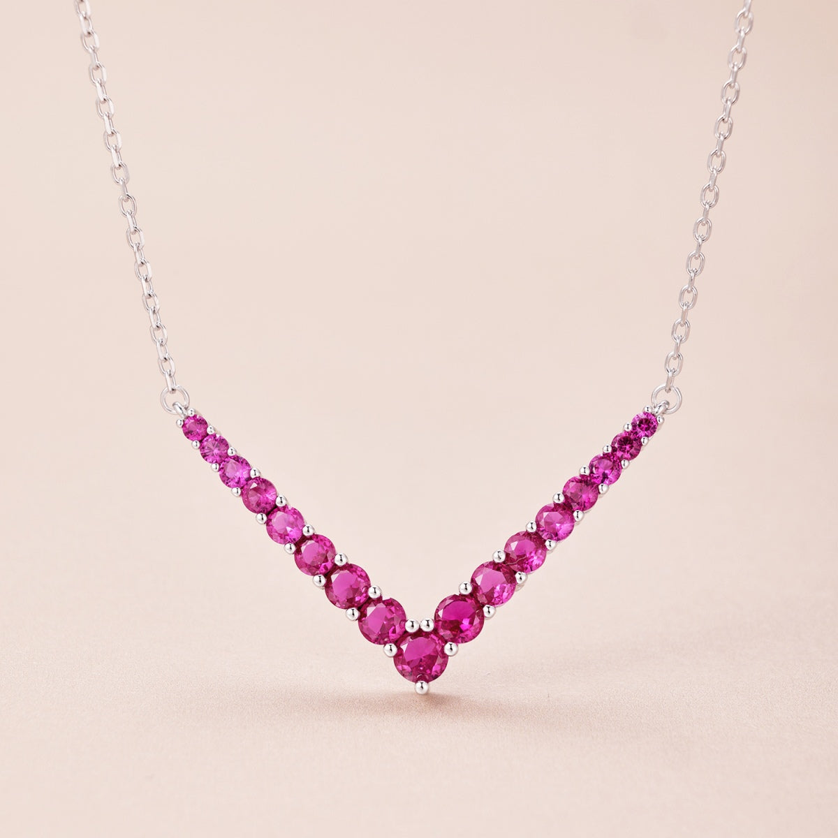 [Amore]Ornate Round Cut Necklace