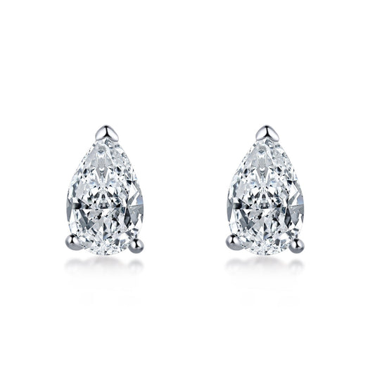 [Amore]Ornate Water Drop Shape Earrings
