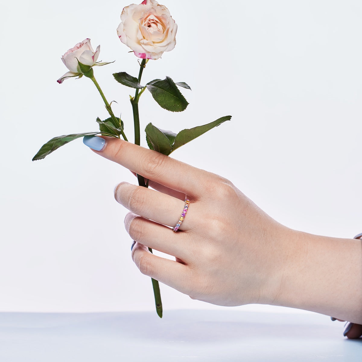 [Amore]Dazzling Resplendent Round Cut Party Ring