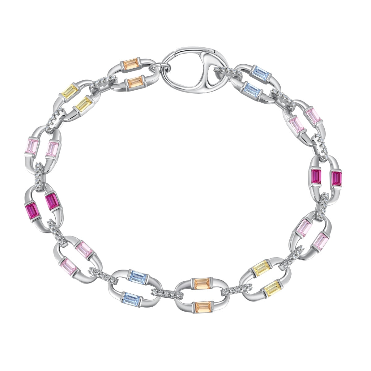 [Amore]Dazzling Colorful Daily Bracelet