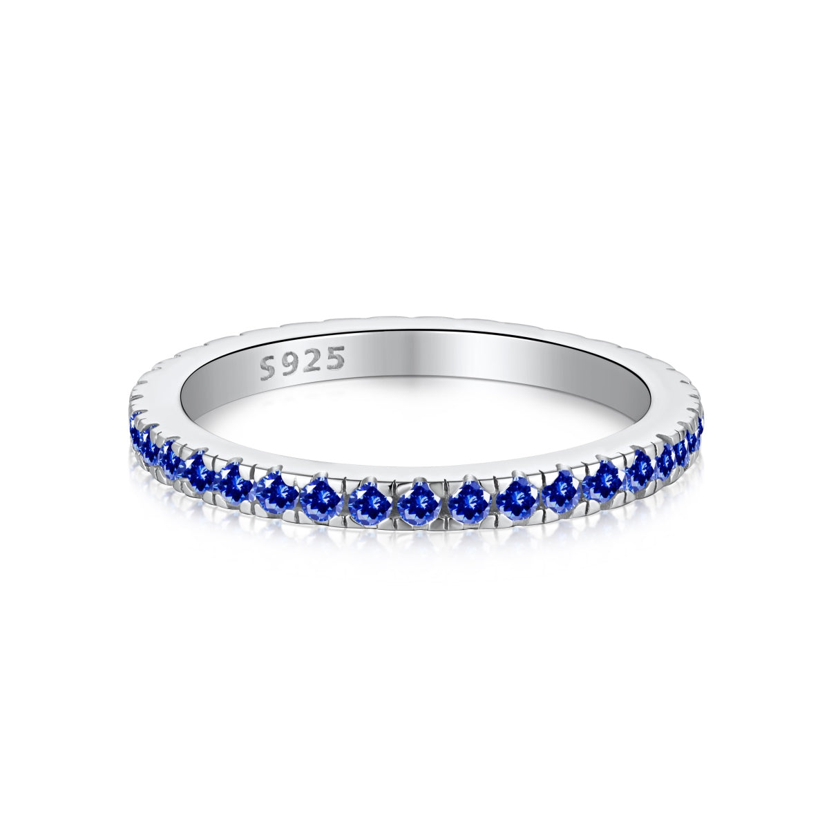 [Amore]Delicate Sparkling Round Cut Daily Ring