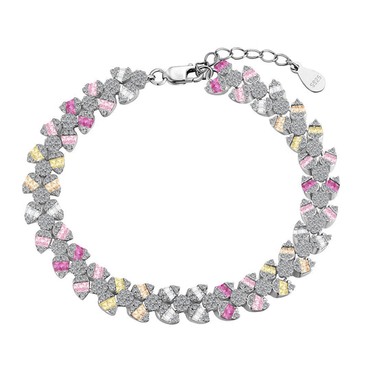 [Amore]Dainty Exquisite Flower Shape Daily Bracelet