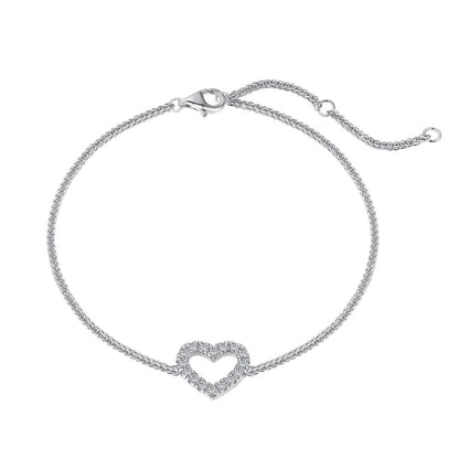 [Amore]Heart Shape Lover Bracelet