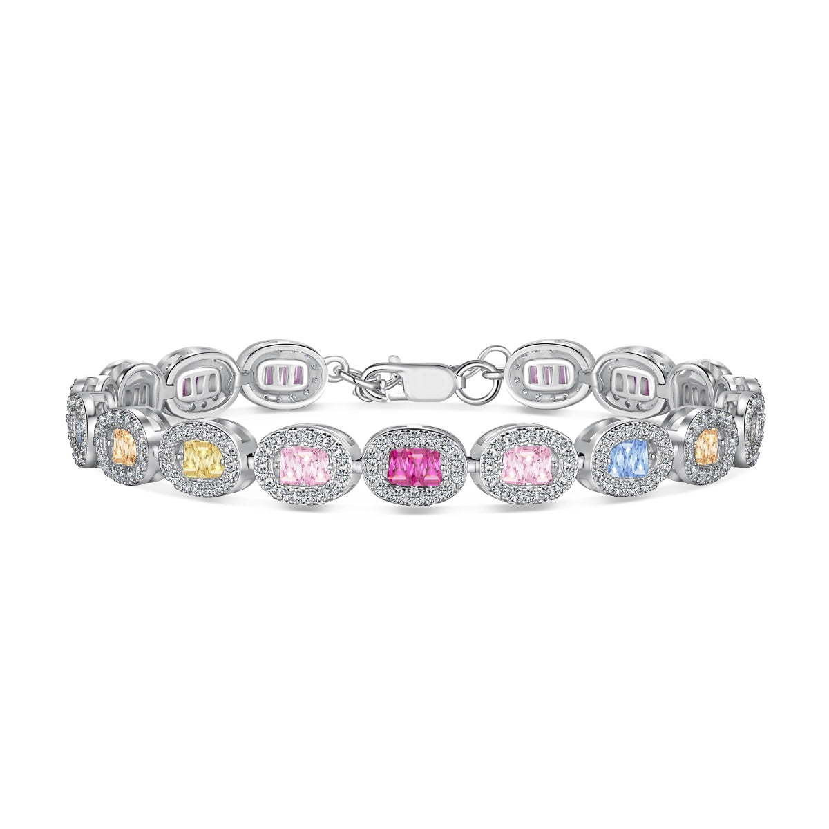 [Amore]Exquisite Ornate Emerald Cut Daily Bracelet