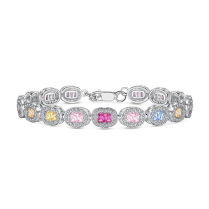 [Amore]Exquisite Ornate Emerald Cut Daily Bracelet