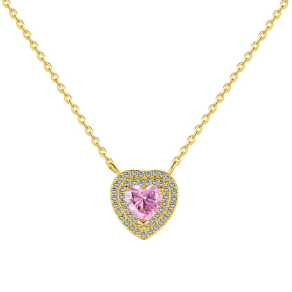 [Amore]Exquisite Heart Shape Necklace
