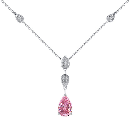 [Amore]Dazzling Pear Cut Necklace