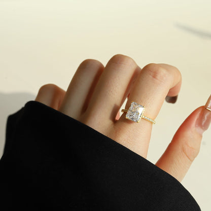 [Amore]4.0 Carat Luxurious Engagement Ring