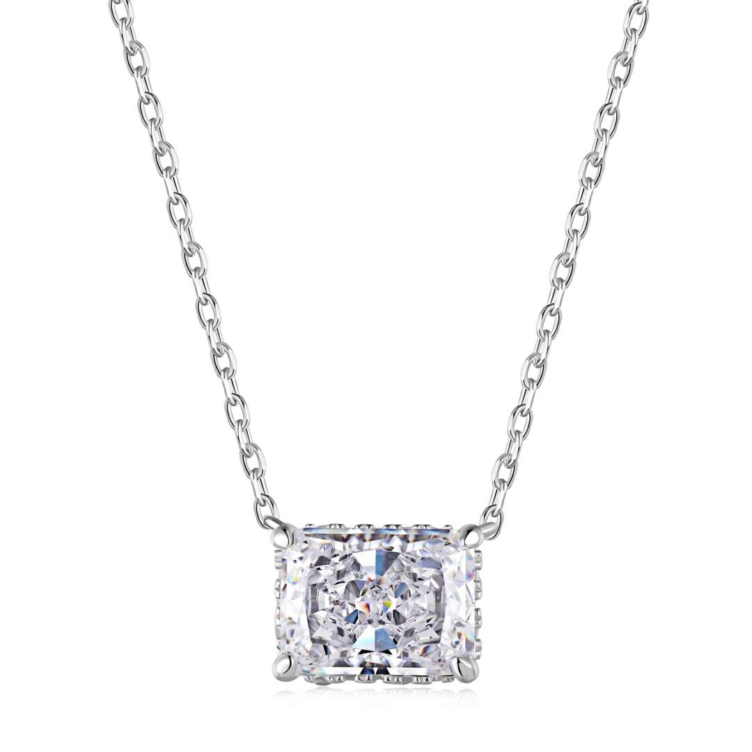 [Amore]Luxurious Square Shape Colorful Necalack