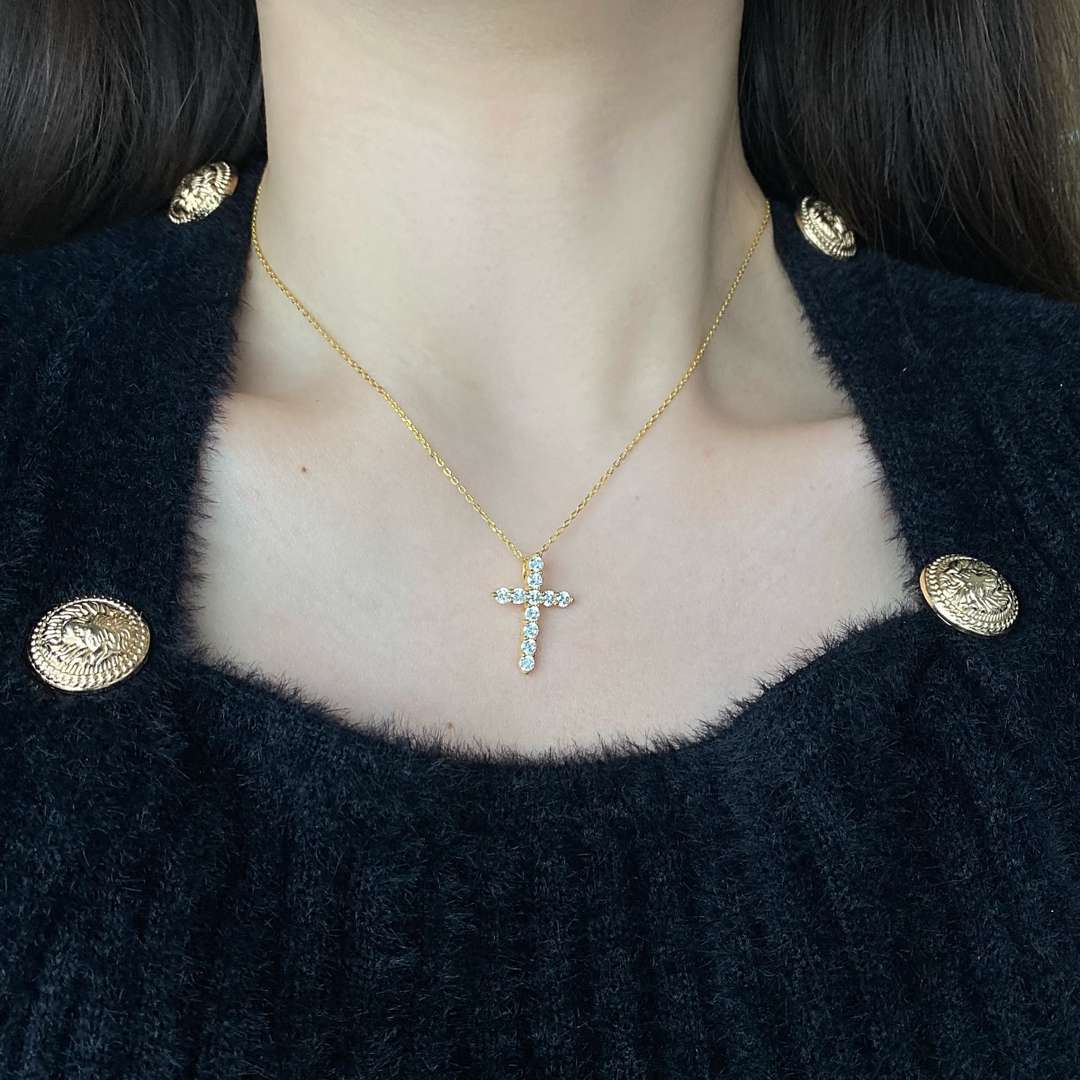[Amore]Unique Cross Shape Necklace
