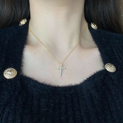 [Amore]Unique Cross Shape Necklace