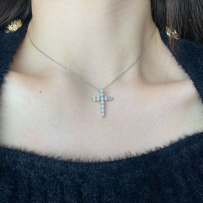 [Amore]Unique Cross Shape Necklace