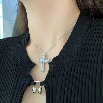 [Amore]Gypsophila With Dimonds Necklace
