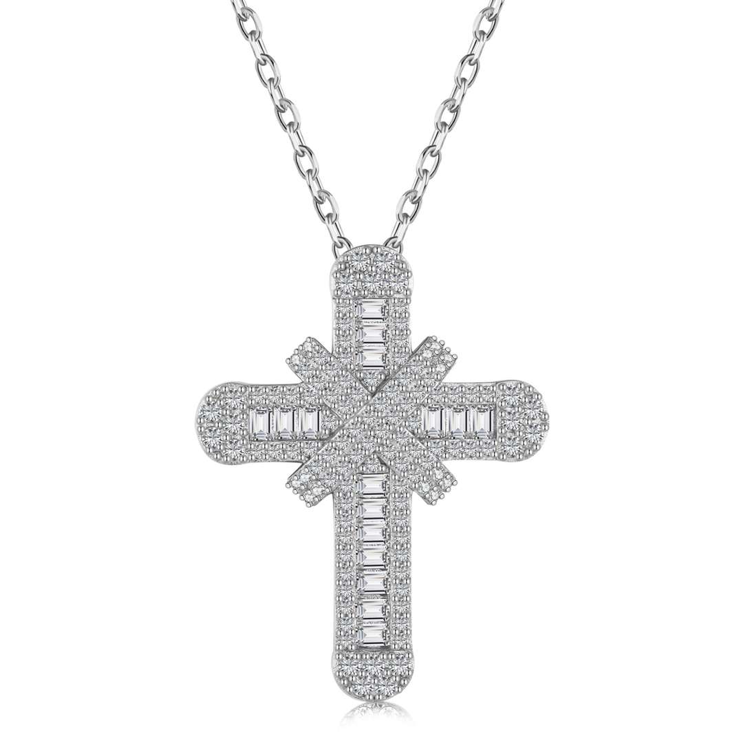 [Amore]Gypsophila With Dimonds Necklace