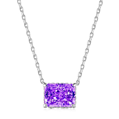 [Amore]Luxurious Square Shape Colorful Necalack