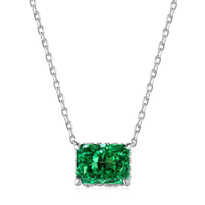 [Amore]Luxurious Square Shape Colorful Necalack