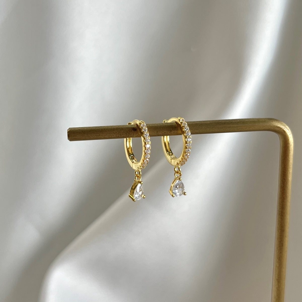 [Amore]Luxurious Geometric Drop Earrings