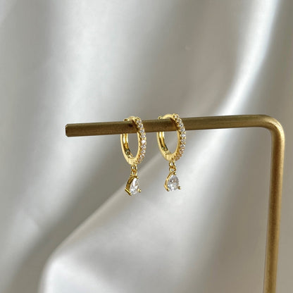 [Amore]Luxurious Geometric Drop Earrings