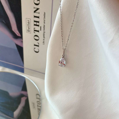 [Amore]Delicate Water Drop Shape Fashion Necklace
