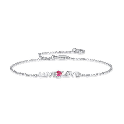 [Amore]Romantic Heart Shape Lover Bracelet