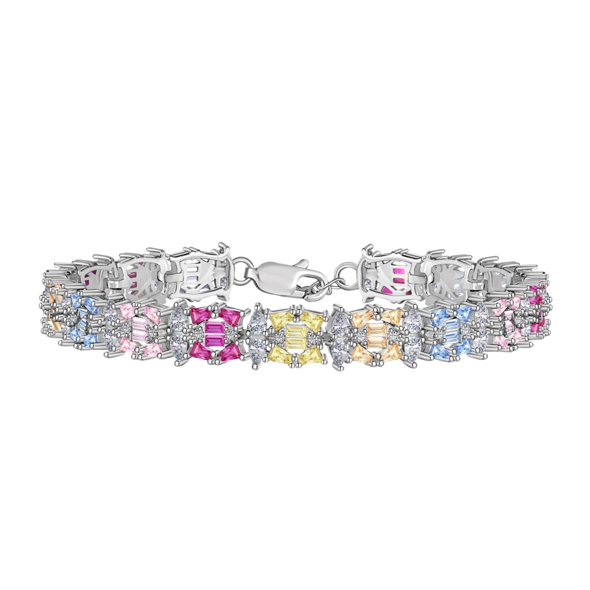 [Amore]Delicate Colorful Multi Cut Party Bracelet