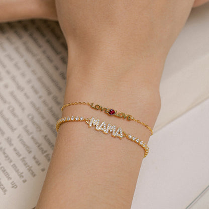 [Amore]Romantic Heart Shape Lover Bracelet