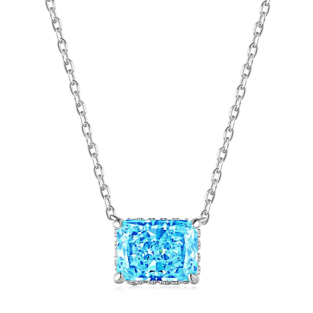 [Amore]Luxurious Square Shape Colorful Necalack