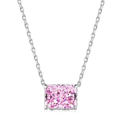[Amore]Luxurious Square Shape Colorful Necalack