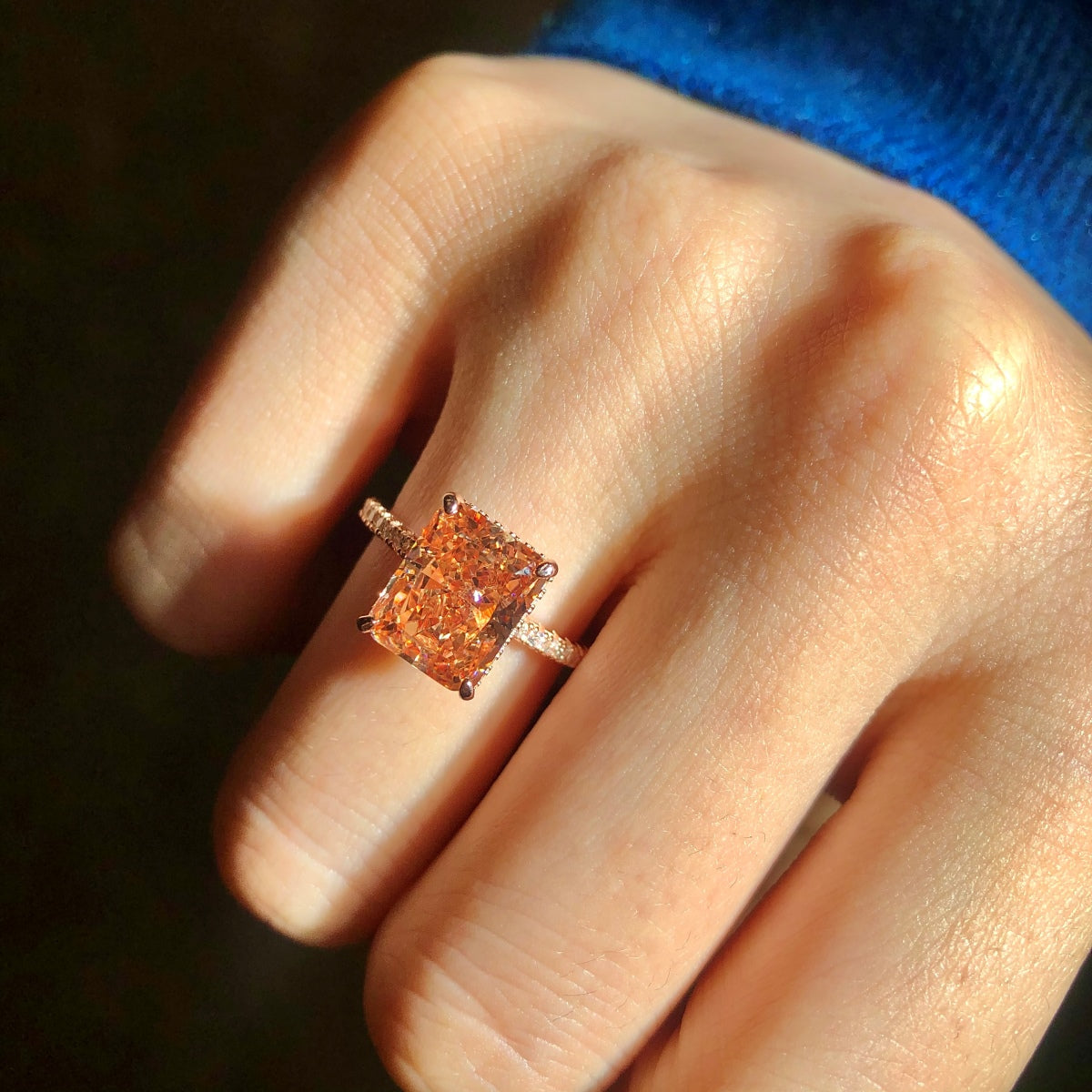 [Amore]4.0 Carat Luxurious Engagement Ring