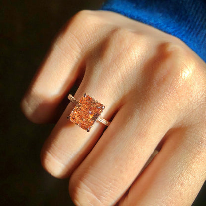 [Amore]4.0 Carat Luxurious Engagement Ring