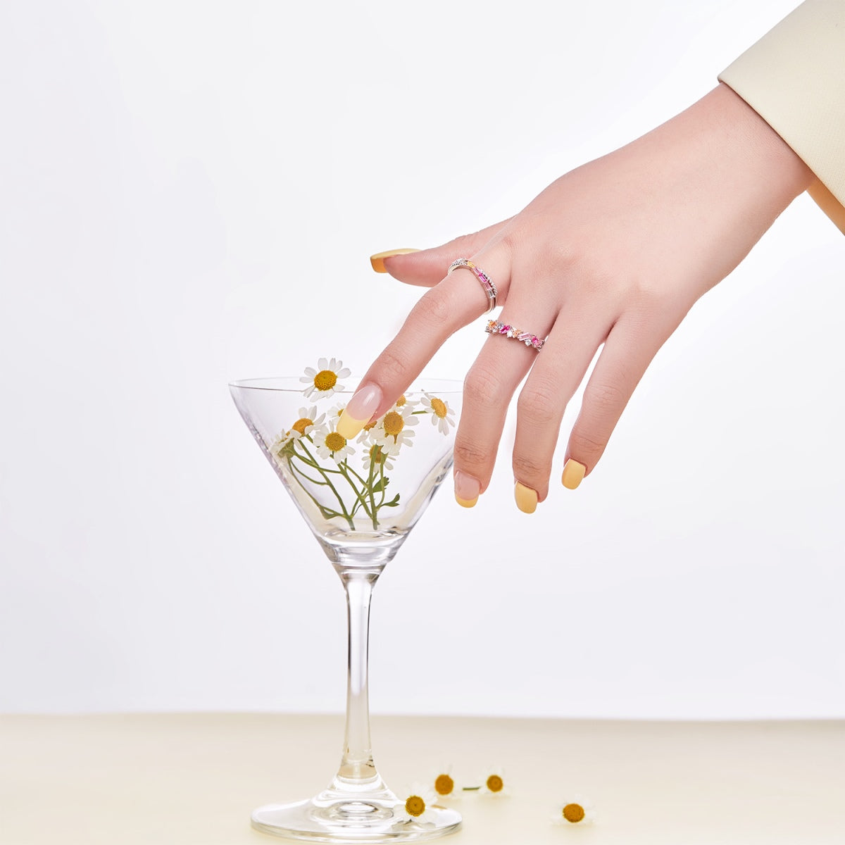 [Amore]Energetic Elegant Radiant Cut Party Ring