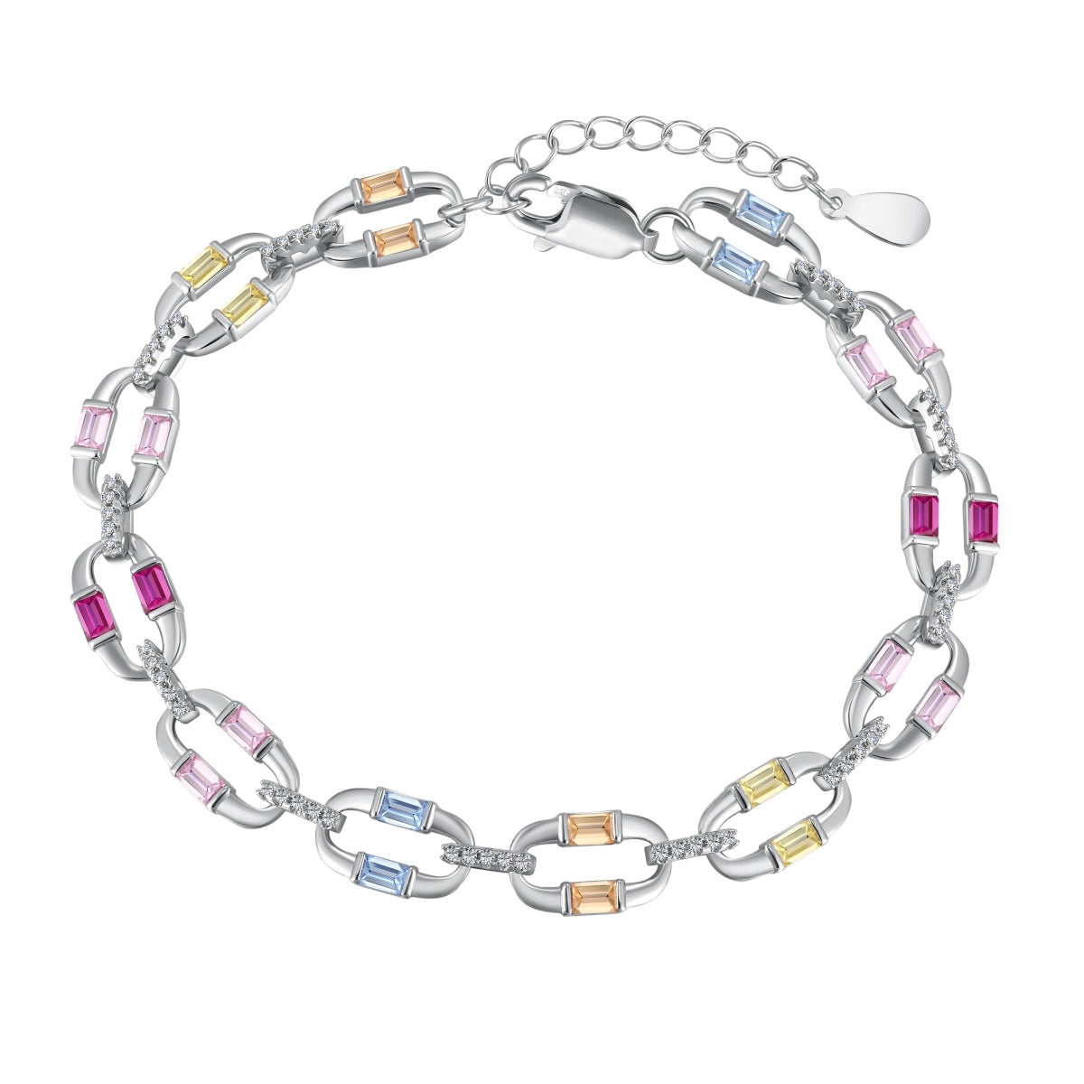 [Amore]Dazzling Colorful Daily Bracelet