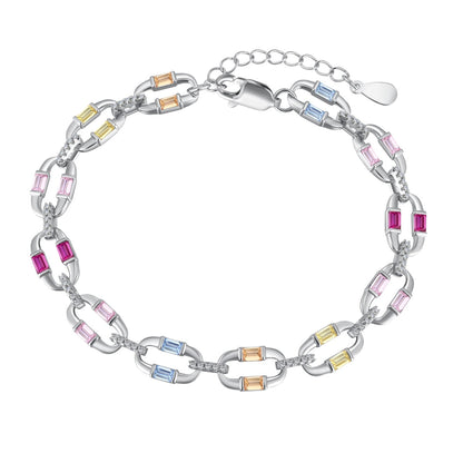 [Amore]Dazzling Colorful Daily Bracelet