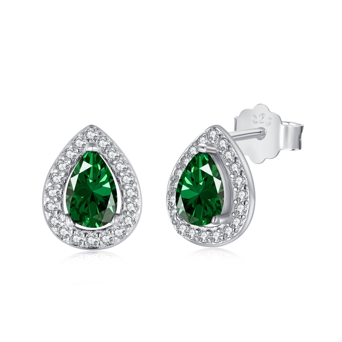 [Amore]Luxurious Water Drop Shape Earrings