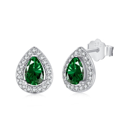 [Amore]Luxurious Water Drop Shape Earrings