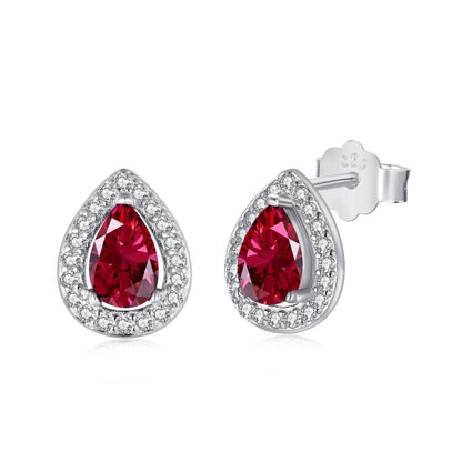 [Amore]Luxurious Water Drop Shape Earrings