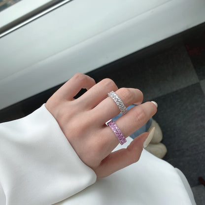 [Amore]Sparkling Full Heart Ring