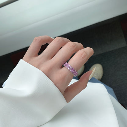 [Amore]Sparkling Full Heart Ring