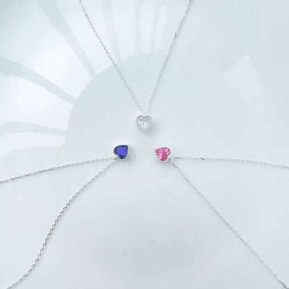 [Amore]Ornate Heart Shape Necklace