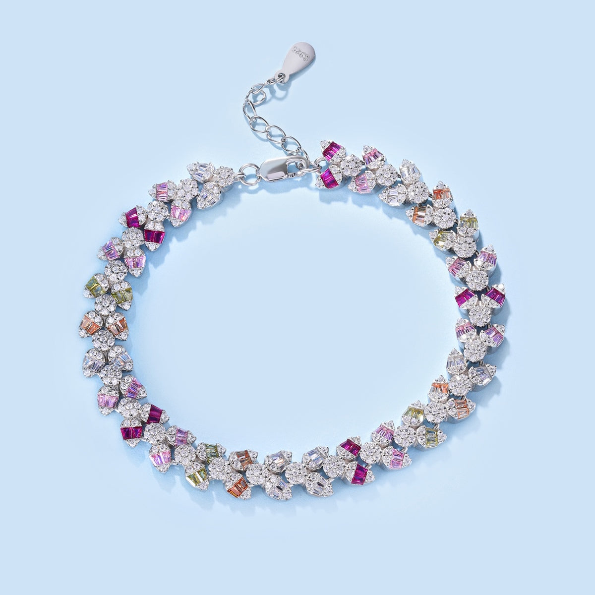 [Amore]Dainty Exquisite Flower Shape Daily Bracelet