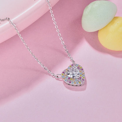 [Amore]Exquisite Heart Shape Necklace