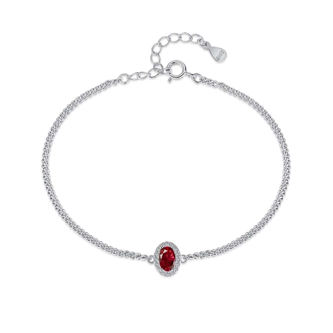 [Amore]Exquisite Oval Shape Bracelet