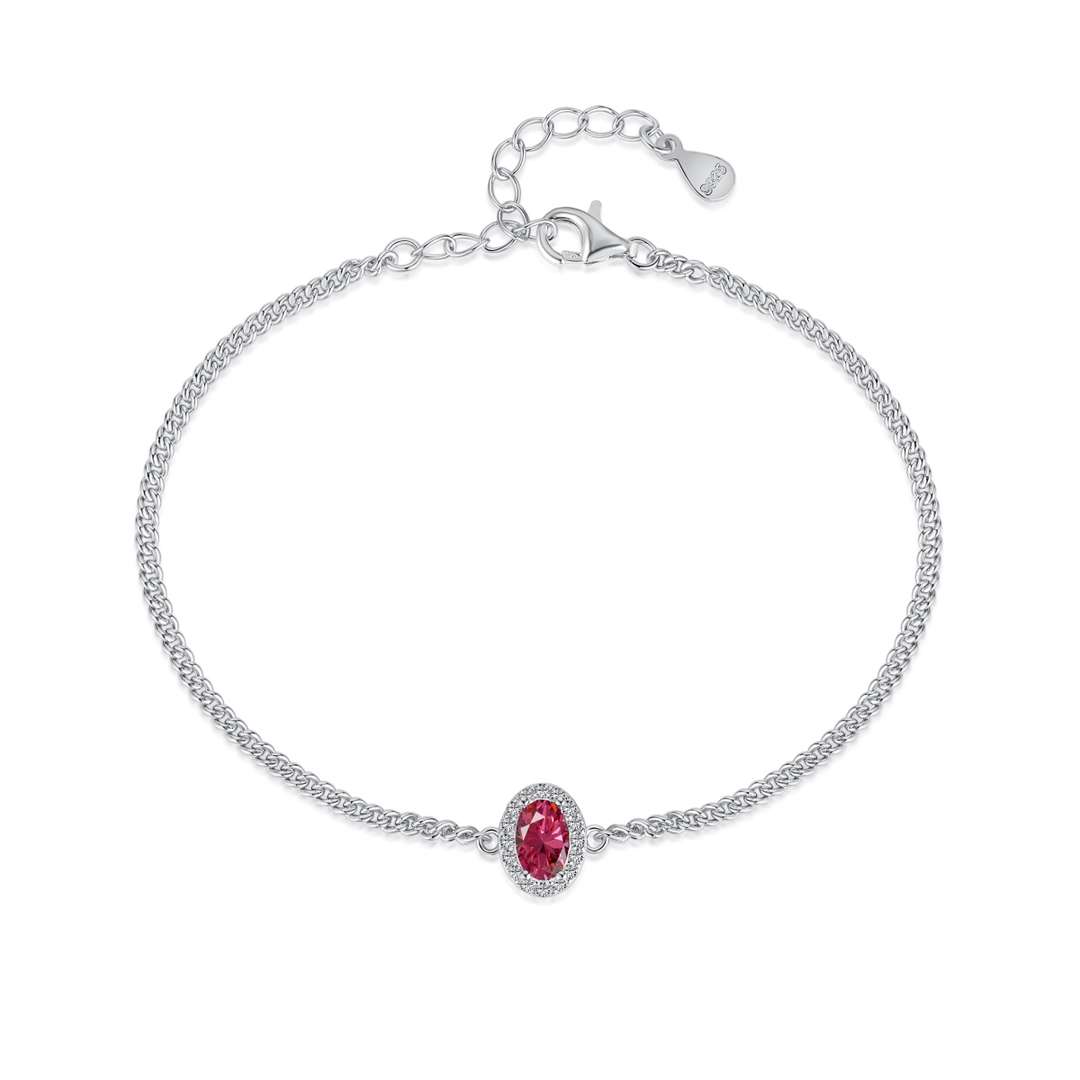 [Amore]Exquisite Oval Shape Bracelet
