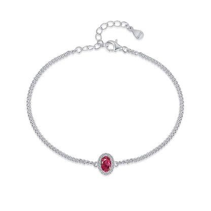 [Amore]Exquisite Oval Shape Bracelet