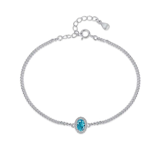 [Amore]Exquisite Oval Shape Bracelet