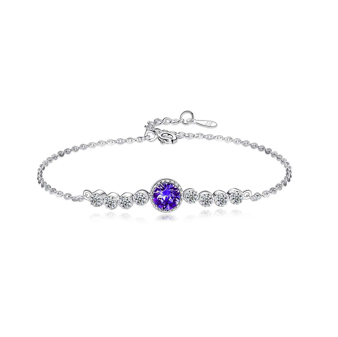 [Amore]Luxurious Heart Of The Ocean Bracelet