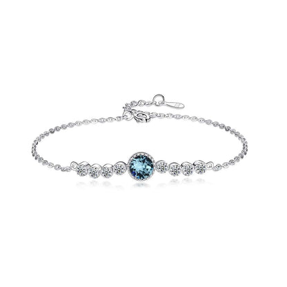 [Amore]Luxurious Heart Of The Ocean Bracelet
