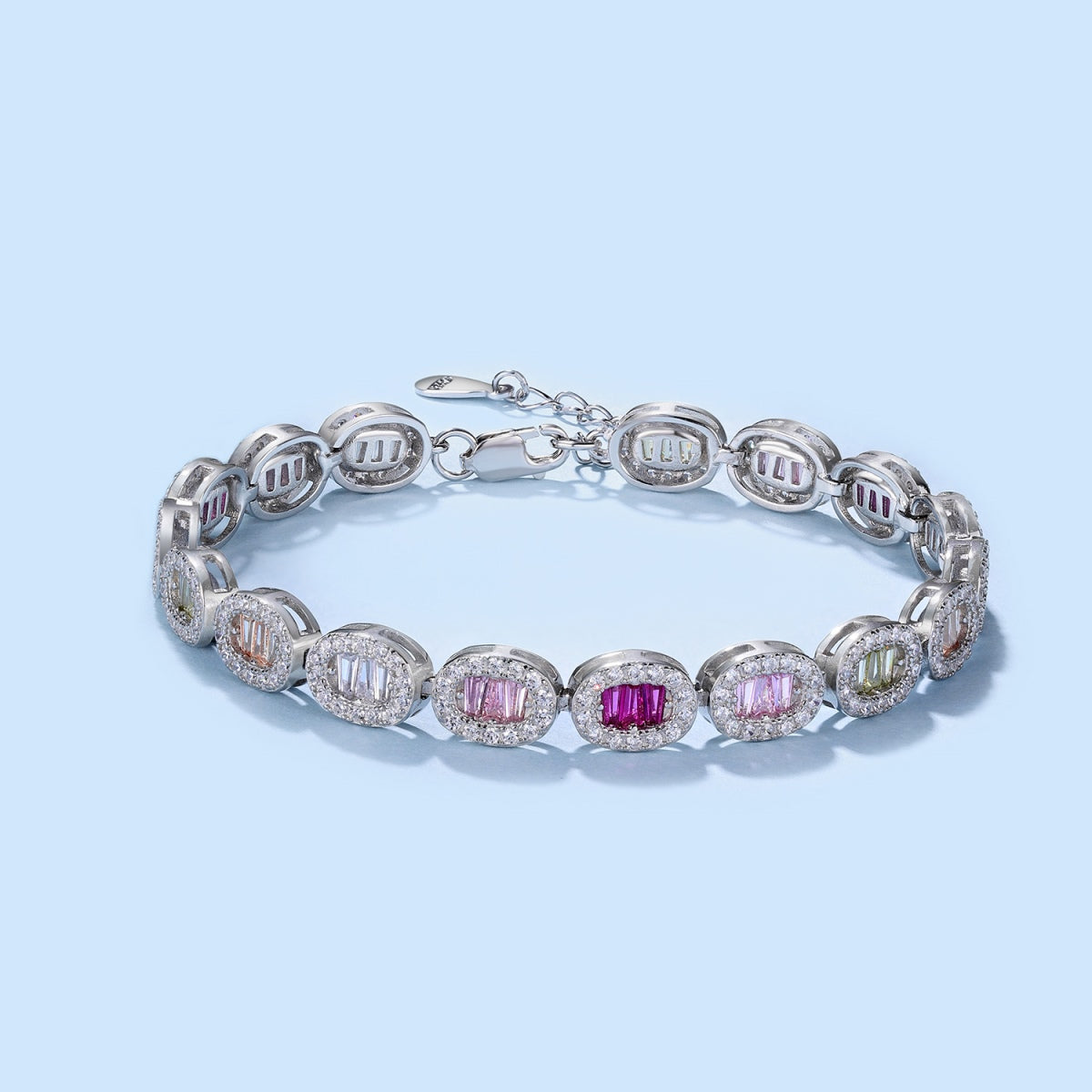 [Amore]Exquisite Ornate Emerald Cut Daily Bracelet